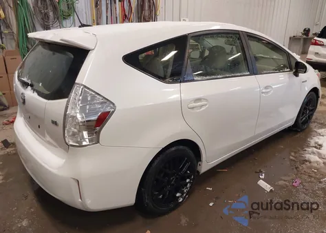 2012 Toyota Prius V Five from USA, damaged, VIN JTDZN3EU5C3174686